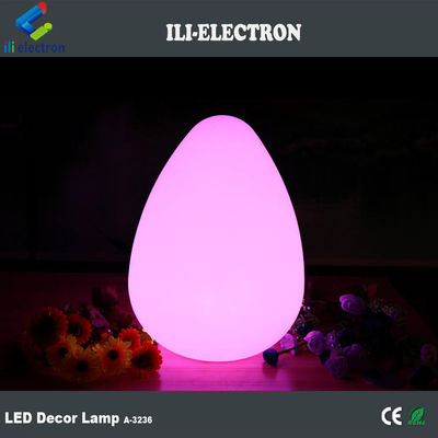 Su damlası şekli LED masa lambaları LED damla lambaları