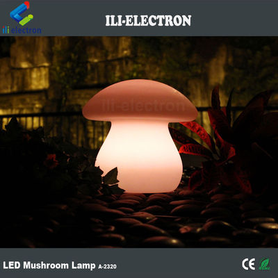 Modern plastik LED parlak mantar lambası