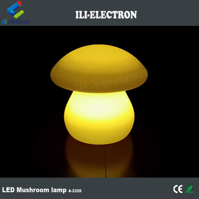 Modern plastik LED parlak mantar lambası
