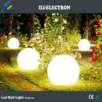 RGB Su geçirmez LED Top Işığı Dış / yıldönümü dekoratif küre lambaları