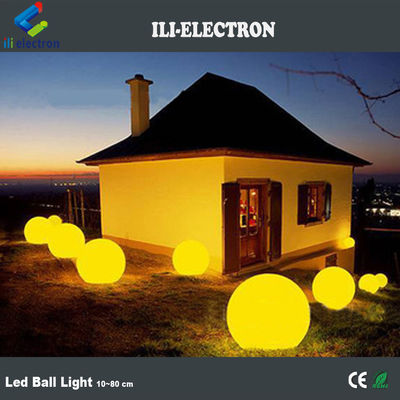 RGB Su geçirmez LED Top Işığı Dış / yıldönümü dekoratif küre lambaları