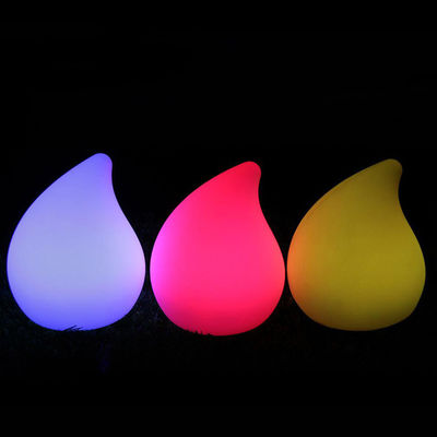 renkli şeftali şeklindeki plastik Mini light up table lamp