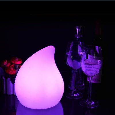 renkli şeftali şeklindeki plastik Mini light up table lamp