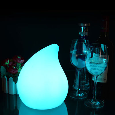 renkli şeftali şeklindeki plastik Mini light up table lamp