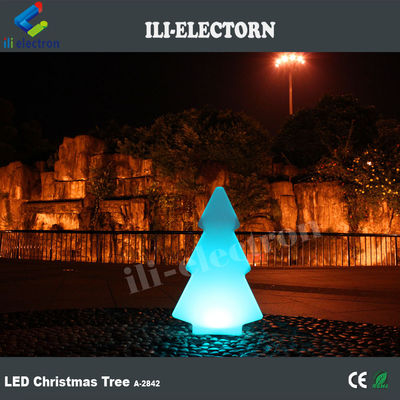 Dışarıdaki plastik LED lambalar dekorasyon parti ağaçları