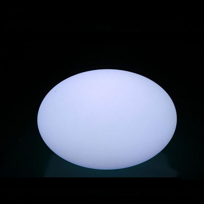 Parlayan Fantastik Plastik Şarj edilebilir LED Oval Dekoratif Top Bar Mobilyaları