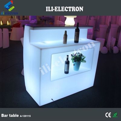 Plastik renkli aydınlatılmış modern ev mini bar tezgahı tasarımı satılıyor