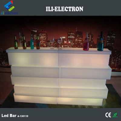 Dışarıdaki partide kullanılan taşınabilir led bar tezgahı