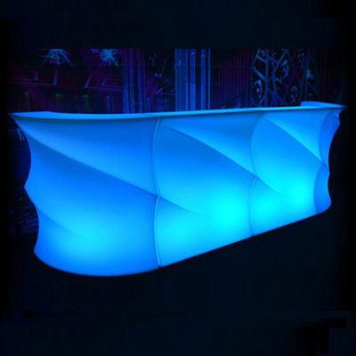 Dalga şeklinde LED bar masa / LED bar sayacı / üst satış LED bar sayacı