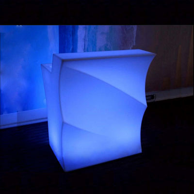 Şarj edilebilir plastik taşınabilir LED bar masası