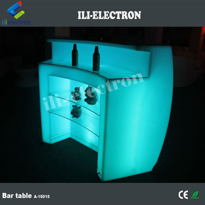 PE Plastik LED aydınlatma mobilya led taşınabilir bar
