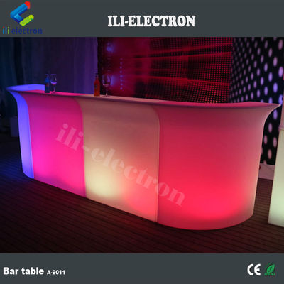 Modern LED Bar Borsası Işıklı Led Plastik Salon / Restoran