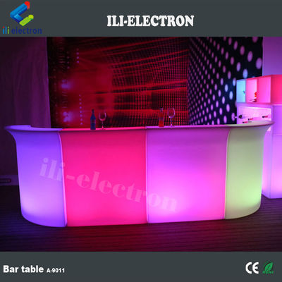 Modern LED Bar Borsası Işıklı Led Plastik Salon / Restoran