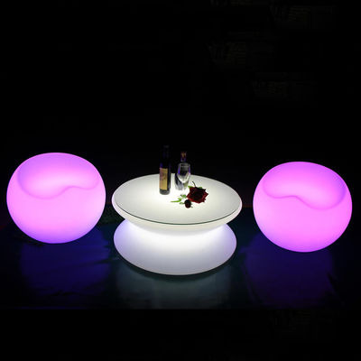 Ticari Plastik LED Lounge Mobilyaları Modern Stil