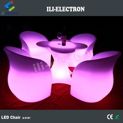 LED açık mekan mobilyaları aydınlatır