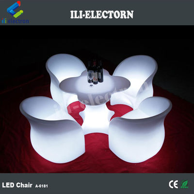 LED ışık mobilya led çiçek şarap bar masa seti
