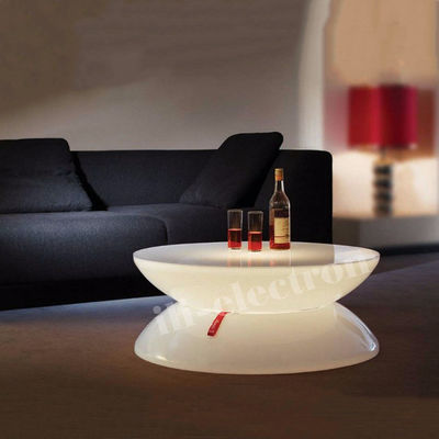 Bahçe barı Plastik LED Light Up Mobilya taburesi su geçirmez
