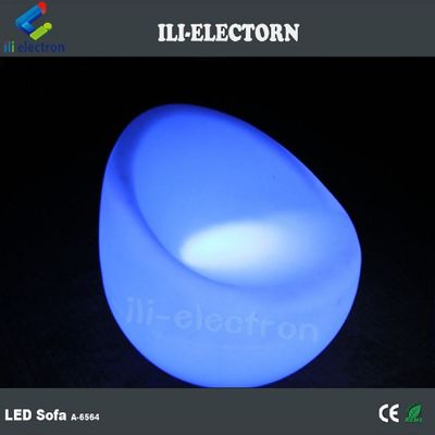 PE Plastik Şarj edilebilir RGB Işıklandırılmış Led Bar Kanepe Farklı uzaktan kumanda