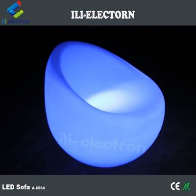PE Plastik Şarj edilebilir RGB Işıklandırılmış Led Bar Kanepe Farklı uzaktan kumanda