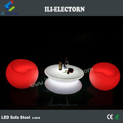 Muti Color RGB LED Light Kokteyl Masası, Su geçirmez Işıklı Bar Mobilyaları