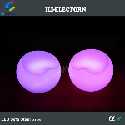 Muti Color RGB LED Light Kokteyl Masası, Su geçirmez Işıklı Bar Mobilyaları
