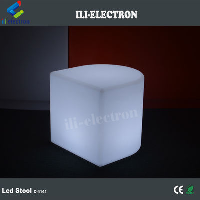 Parlak şarj edilebilir plastik LED ışık sandalyeleri