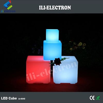 Ticari Dış LED Küp Işığı, CE ROHS sertifikalı aydınlatılmış bar kürsüleri