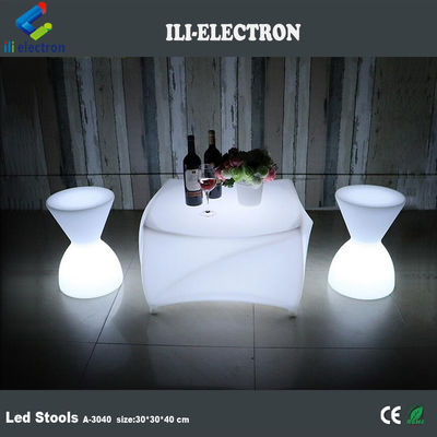 Uzaktan kumandalı plastik led bar tabure