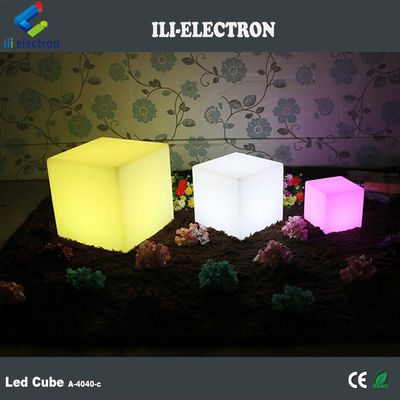 Uzaktan Kumanda LED Küp Gece Işığı RGB Renk Değişimi Akü Şarj edilebilir