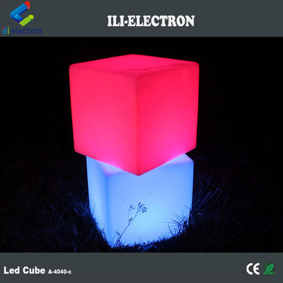 Uzaktan Kumanda LED Küp Gece Işığı RGB Renk Değişimi Akü Şarj edilebilir
