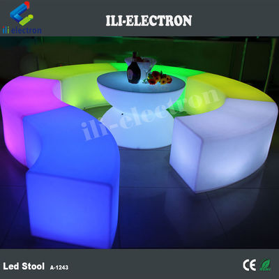 ucuz plastik led mobilyalar /plastik led mobilyalar ışık / led bar tabure