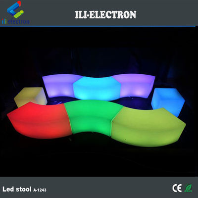 ucuz plastik led mobilyalar /plastik led mobilyalar ışık / led bar tabure