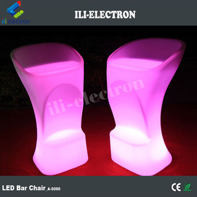 50*48*90cm Işıklandırılmış konforlu LED bar sandalyesi/ Işıklandırılmış Kokteyl Sandalyesi/ Işıklandırılmış LED bar sandalyesi
