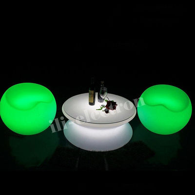 16 renk değişen plastik led elma bar sandalyesi