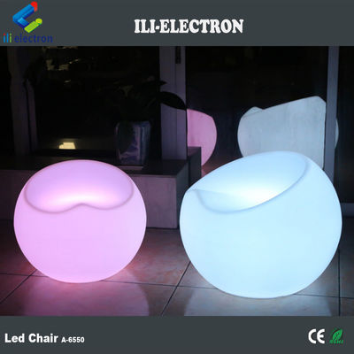 16 renk değişen plastik led elma bar sandalyesi