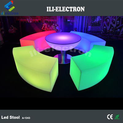 Ticari Eğimli LED Bar Mobilyaları Dış Bahçe Taşları