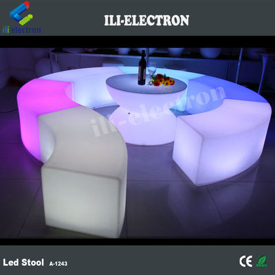 Ticari Eğimli LED Bar Mobilyaları Dış Bahçe Taşları