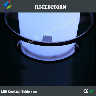 Dışarıda Yüksek Alt Patio Işığı LED Buz Kovası Cruiser Masa
