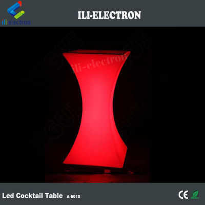 Düğün yanıp sönen LED masası, resepsiyon masası, LED aydınlatılmış masa