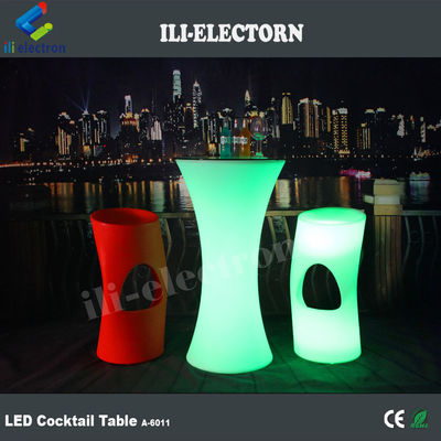 RGB Dış Plastik Işıklandırılmış LED Etkileşimli Masa Dokunmatik kontrol