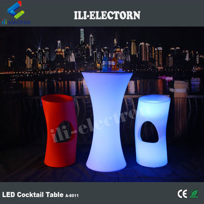 RGB Dış Plastik Işıklandırılmış LED Etkileşimli Masa Dokunmatik kontrol