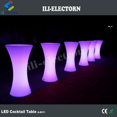 RGB Dış Plastik Işıklandırılmış LED Etkileşimli Masa Dokunmatik kontrol