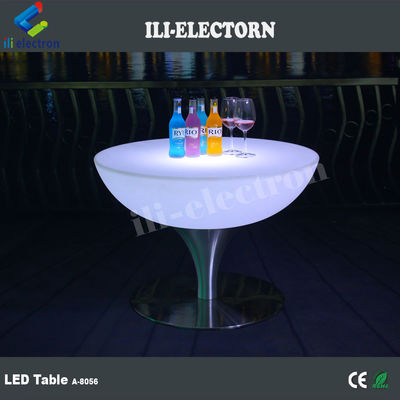 Göster Light Up Mobilya RGB LED Süpermarket için kahve masası