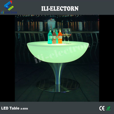 Göster Light Up Mobilya RGB LED Süpermarket için kahve masası