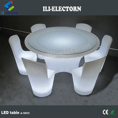 Elektronik poker masası led bar mobilya parlak masa LED mobilya masa