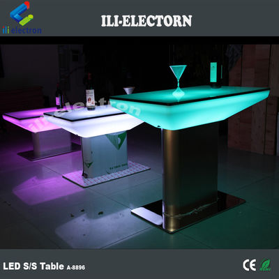 LED Işık Bar Mobilya Kokteyl Gece Kulübü Parti Masası