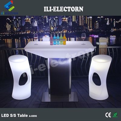LED Işık Bar Mobilya Kokteyl Gece Kulübü Parti Masası