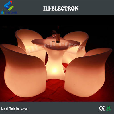 Dış Evrenler için Taşınabilir Plastik LED Kokteyl Masa Işığı