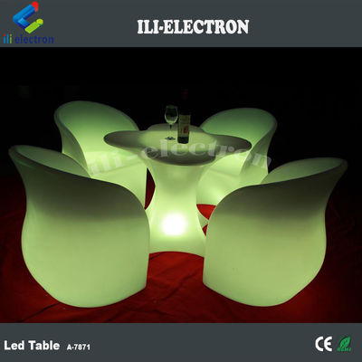 Dış Evrenler için Taşınabilir Plastik LED Kokteyl Masa Işığı