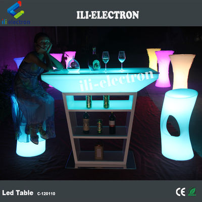 Plastik LED Parlak Mobilya, Parlak Bar Masası